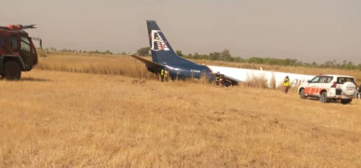 BREAKING: Five escape death as cargo aircraft skids off Abuja airport runaway